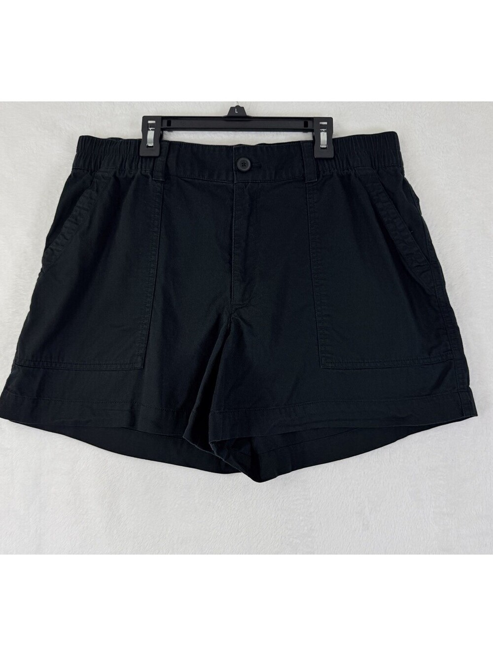 Gap Easy Utility Shorts Large Womens Black